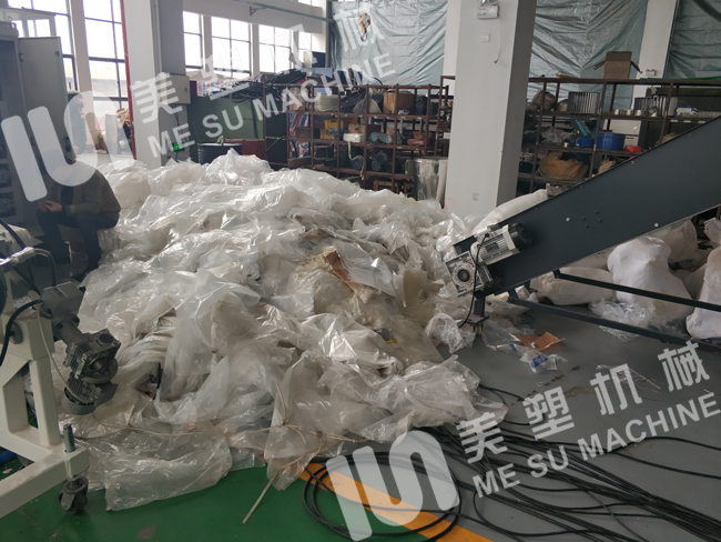 為什么選擇美塑機械的PE薄膜清洗線？